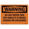 Signmission Safety Sign, OSHA WARNING, 10" Height, Rigid Plastic, Grain Bin Silo Safety, Landscape OS-WS-P-1014-L-11962